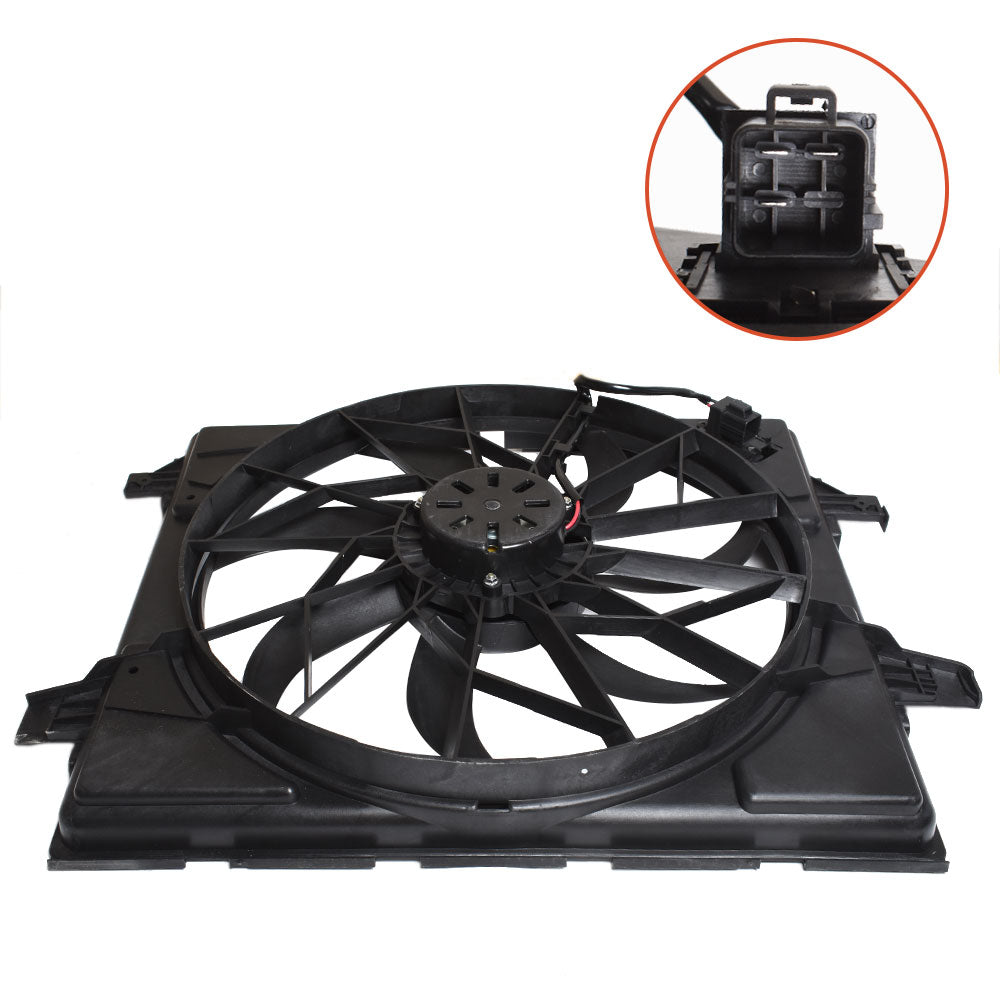 Radiator Cooling Fan For 2011-2016 Jeep Grand Cherokee Dodge Durango CH3115170