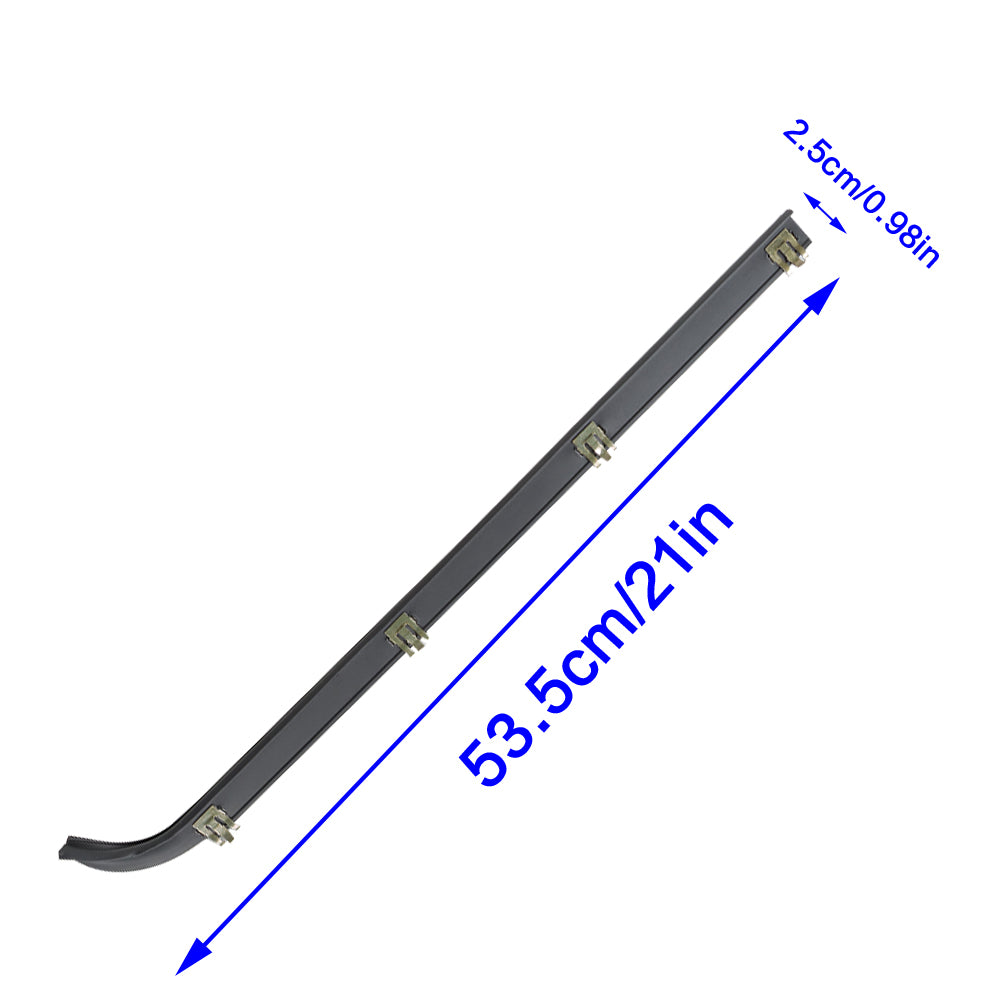 Labwork Window Sweep Felts Seals Weatherstrip For Ford Truck 4Pc Inner&Outer