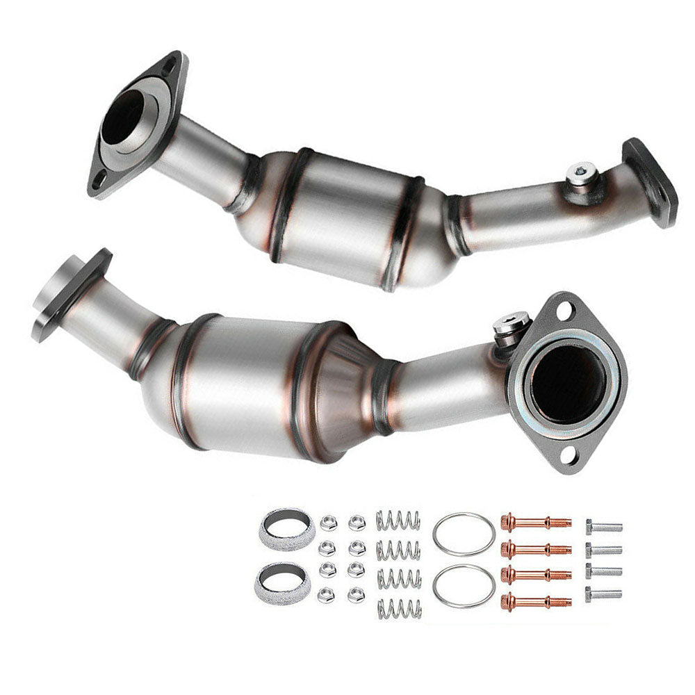 Labwork Right & Left Catalytic Converter Stainless Steel For 04-07 Cadillac CTS 2.8/3.6L