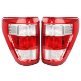 Labwork  Pair Tail Light For 2021-2022 23 Ford F150 XL Tail Lamp Assembly Left&Right Side