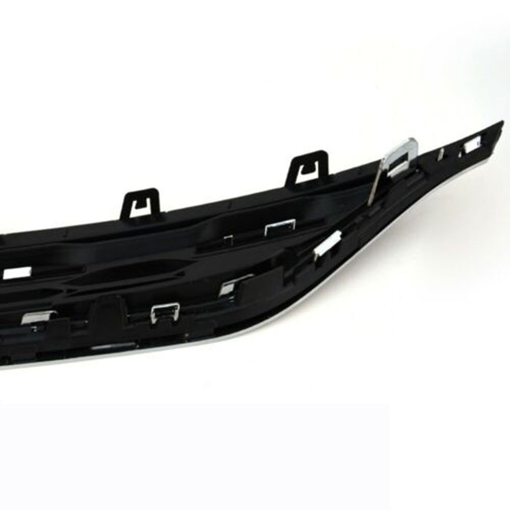 Labwork Front Bumper Upper&Lower Grille For Chevy Malibu 2016-2018 Black Plastic Trim