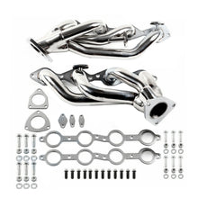 Load image into Gallery viewer, Labwork Exhaust/Manifold Shorty Header Stainless Steel For 99-03 Chevy/GMC GMT800 8Cyl