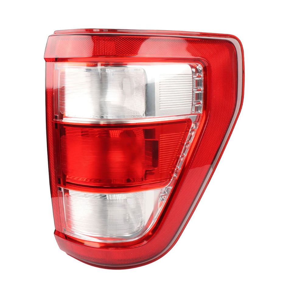 labwork Right Passenger Side Tail Light Assembly Replacement for 2021 2022 Ford F150 XL Halogen Red Lens Rear Brake Lamp ML3Z-13404-E