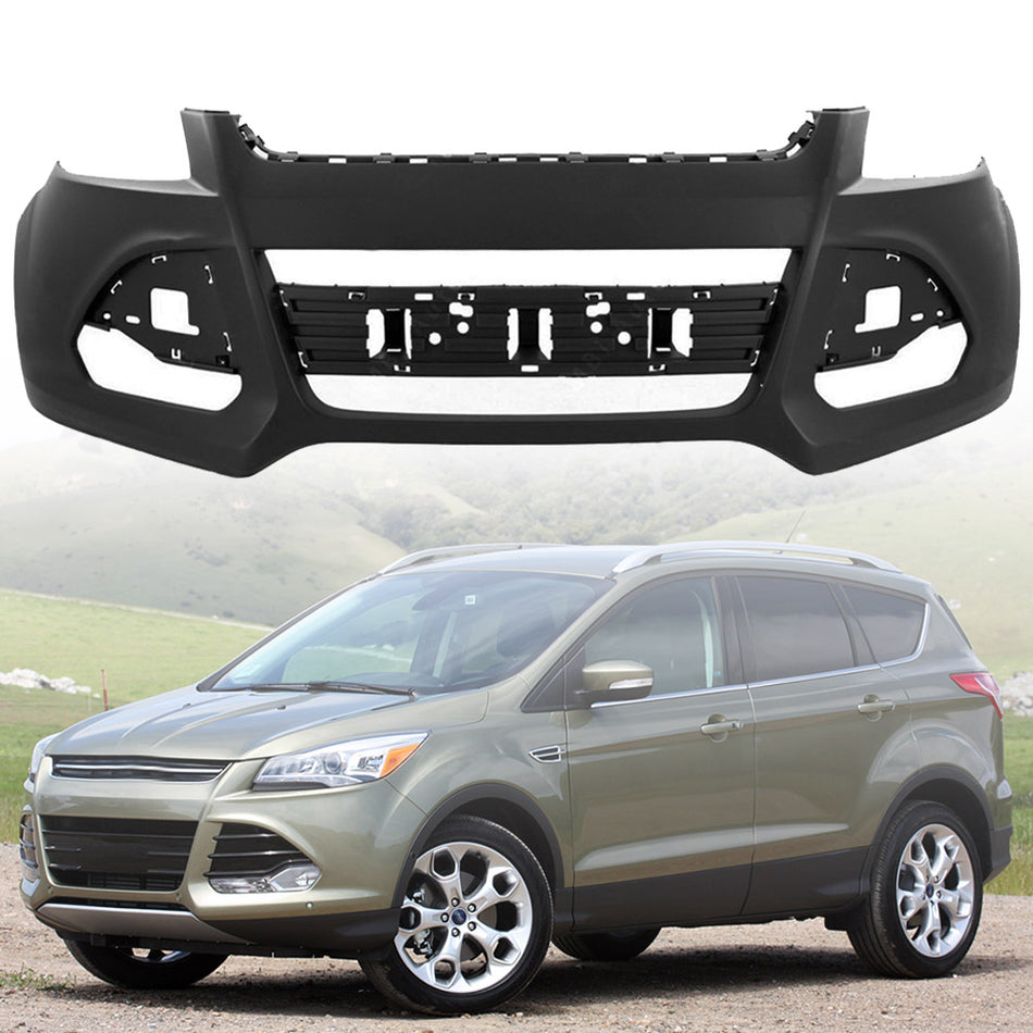 NEW Primered- Front Bumper Cover Fascia for 2013-2016 Ford Escape