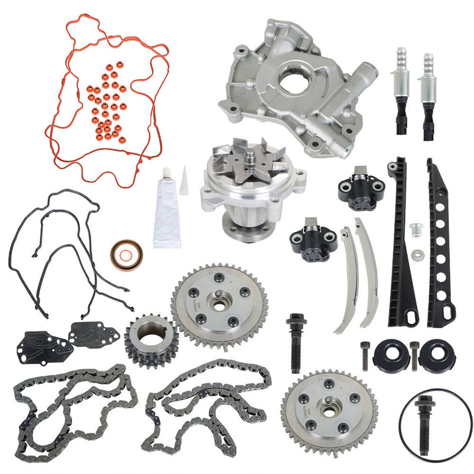 labwork Timing Chain Kit Oil Pump 3R2Z6A257DA Replacement for Ford F150 Lincoln 5.4L