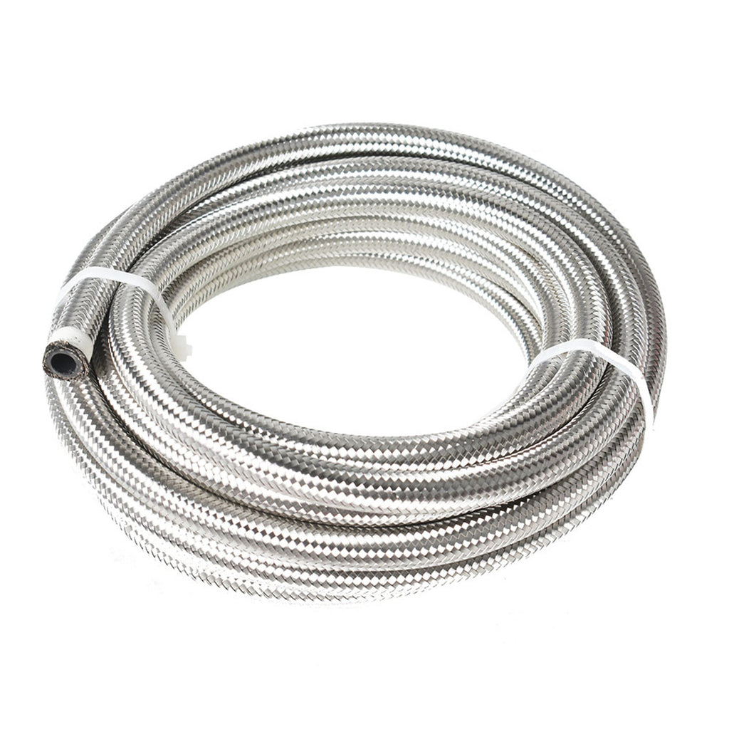 labwork 20 Feet Braided Fuel Hose Line w/ Swivel Hose End Fitting Kit 4AN 6AN 8AN 10AN 12AN