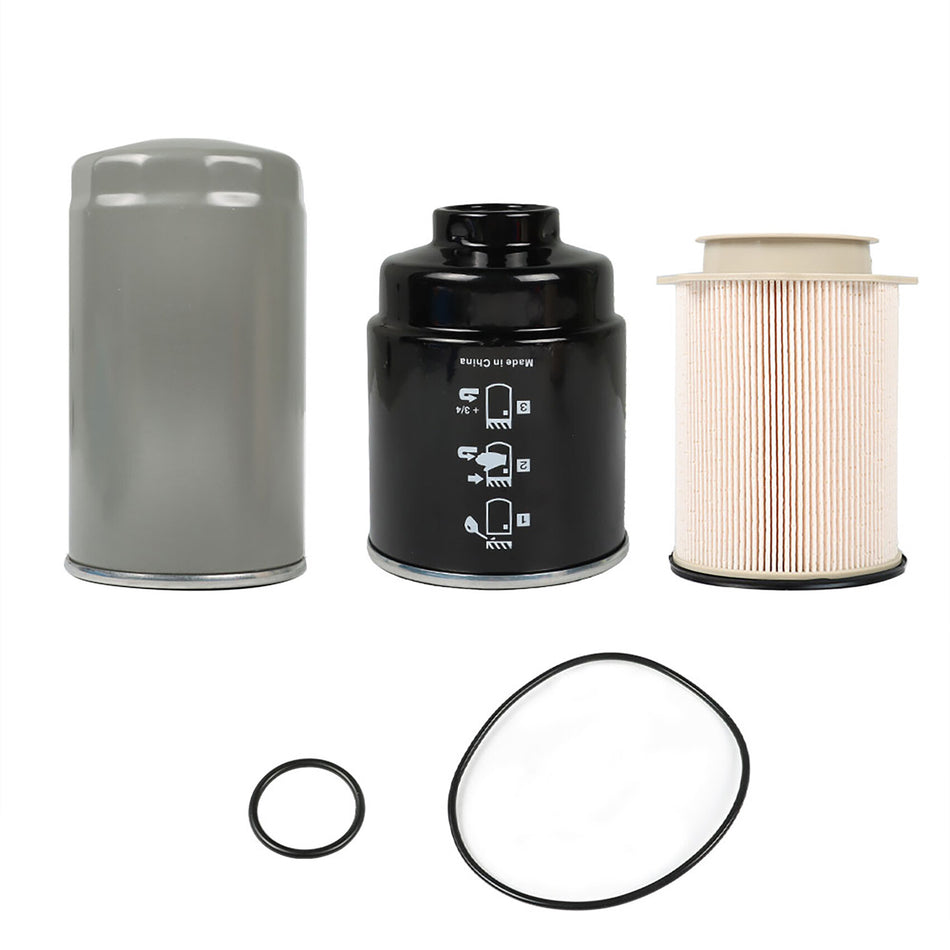 labwork 68197867AA 68157291AA Fuel Filter and 5083285AA Oil Filter Replacement for Dodge Ram 2500 3500 Cummins Diesel 6.7 2013 - 2018