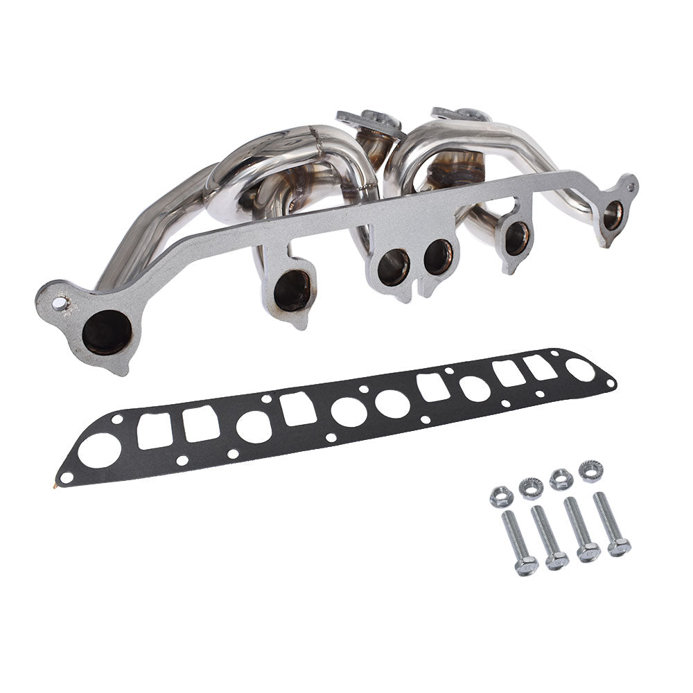 labwork Stainless Steel Exhaust Header Manifold for 00-06 Jeep Wrangler TJ 4.0