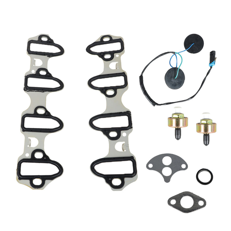 labwork Knock Sensor with Gasket Set Replacement for 2000-2007 Chevy Avalanche Express GMC Yukon