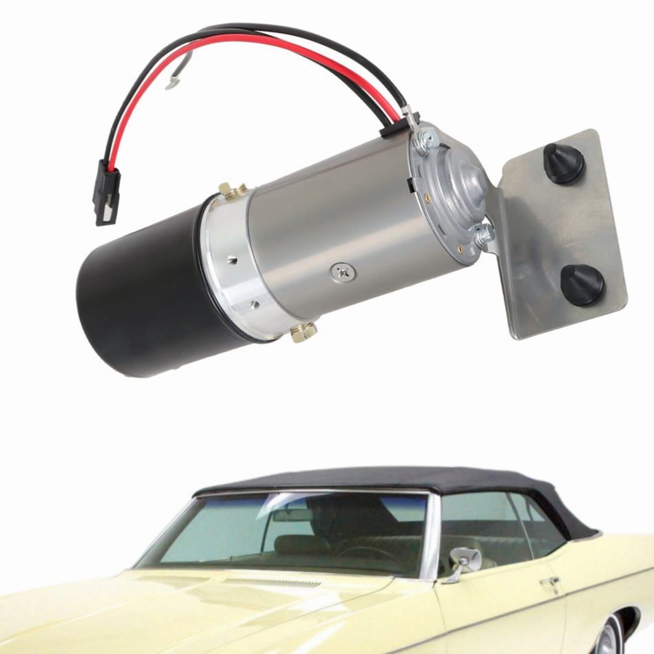 labwork Convertible Top Power Motor Hydraulic Pump Replacement for 1965-1970 Impala