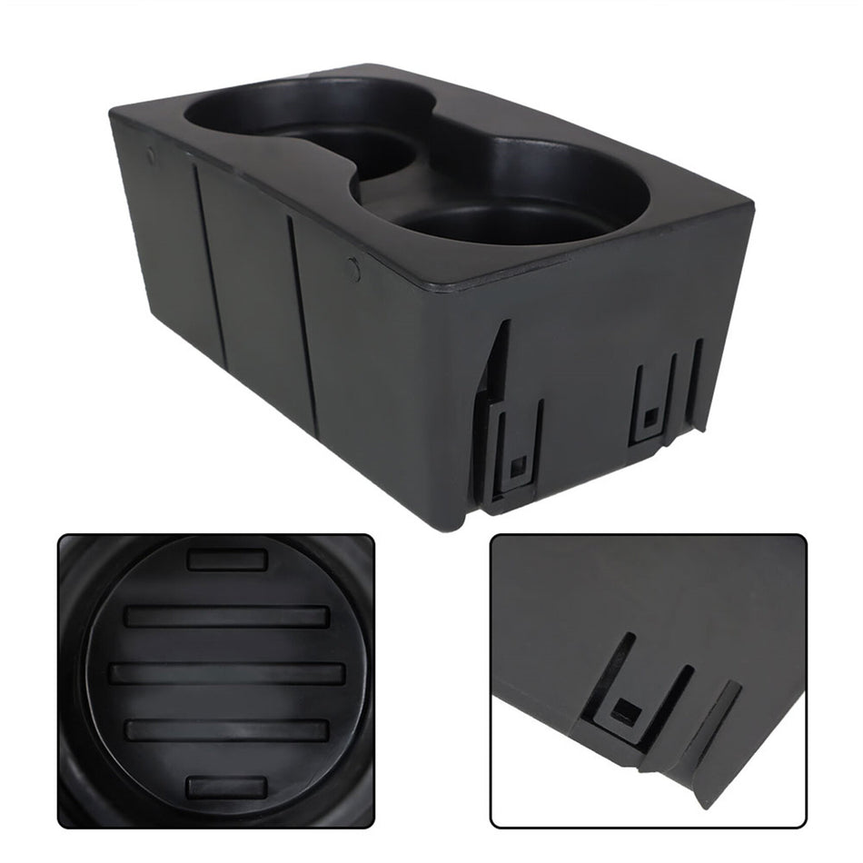 labwork Black Front Center Console Cup Holder Replacement for 2011-2016 F-250 F-350 F-450 F-550 Super Duty BC3Z-7813562-AA