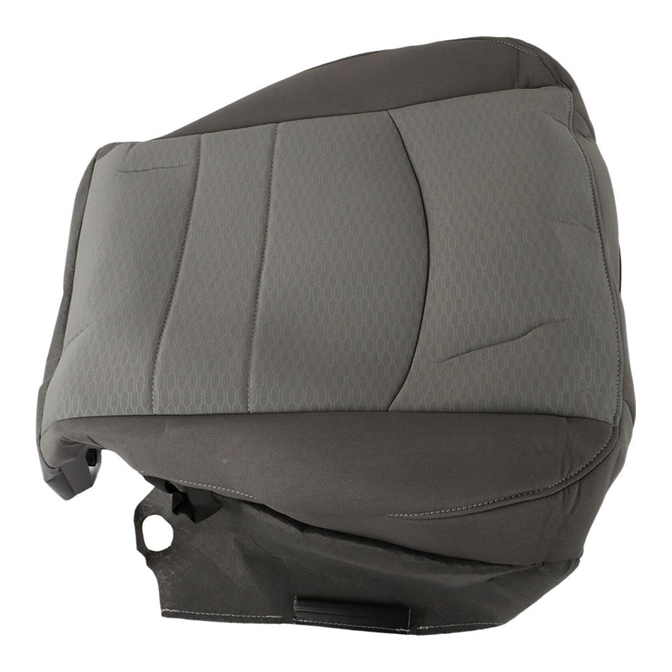 labwork Gray Driver Side Bottom Cloth Replacement Seat Cover Replacement for 2013-2018 Ram 1500 2500 3500