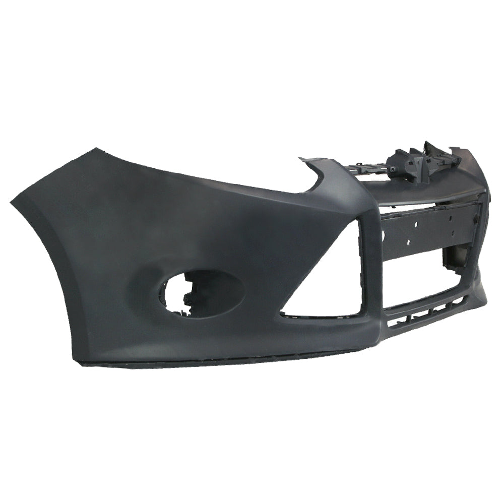 labwork Front Bumper Cover for 2012 13 14 Ford Focus Sedan w/ Tow Hole Primered