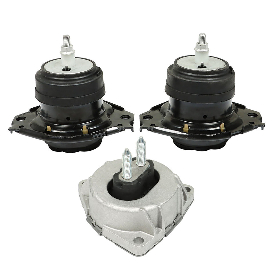 labwork Engine Motor & Trans Mount 3PCS Set EM-4168 EM-4168 EM-4172 Replacement for 2011-2019 Grand Cherokee 3.6L 5.7L RWD