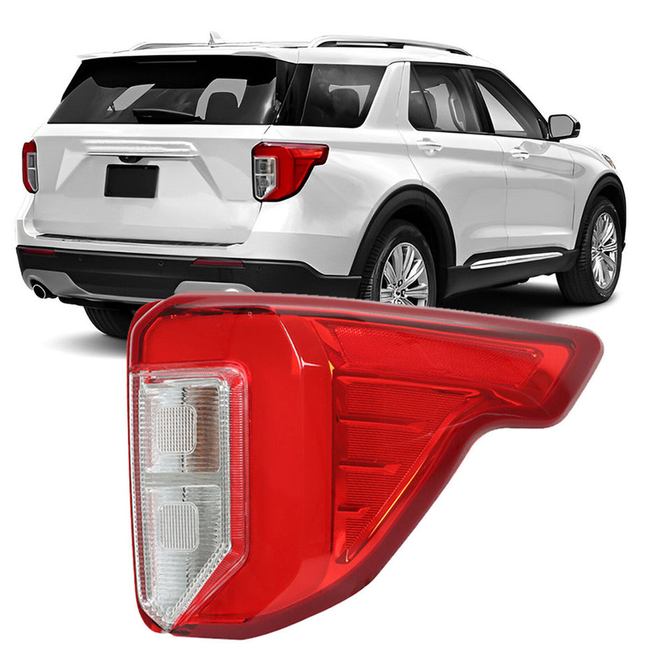 labwork 1PC Passenger Side Halogen & LED Tail Light Replacement for 2020-2023 Ford Explorer