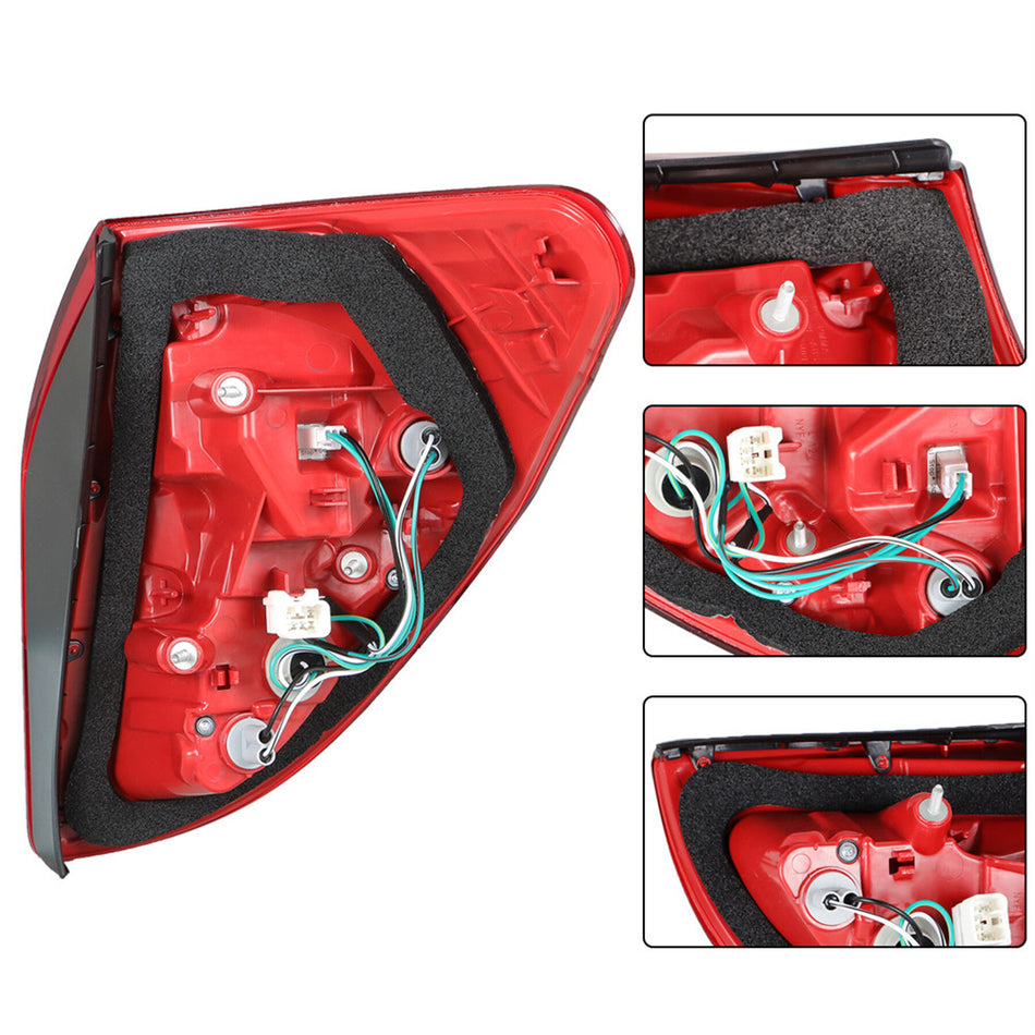 labwork Driver Side Tail Light Replacement for 2006-2008 Toyota RAV4 Rear Tail Light Brake Lamp Assembly LH Left Side 8156142100 TO2818127