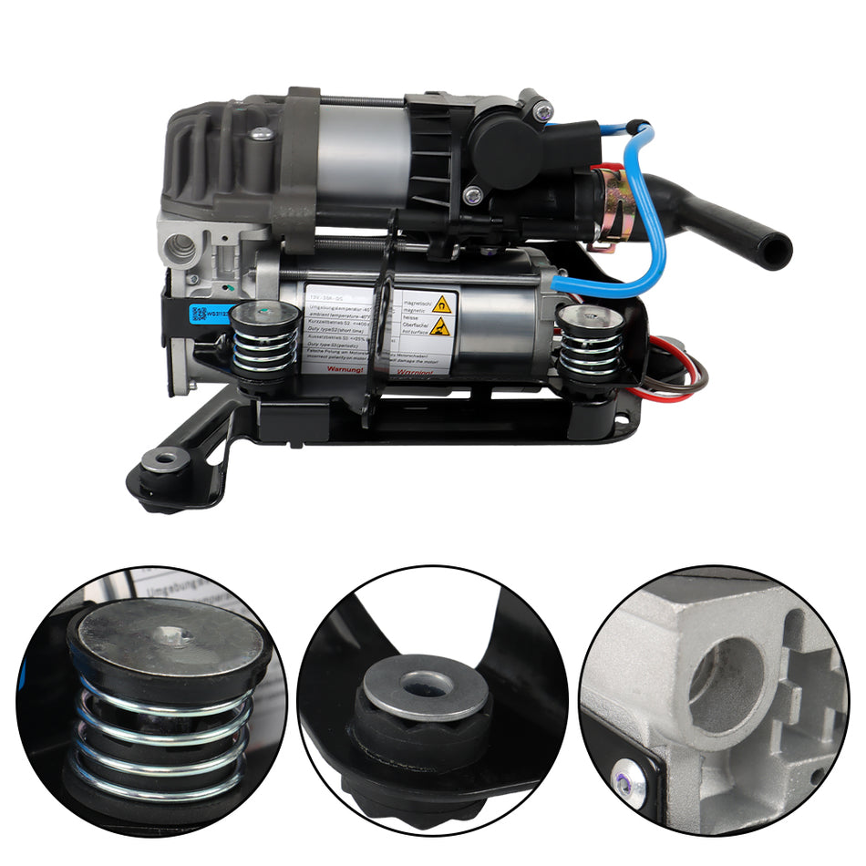 labwork Air Suspension Compressor w/Bracket Replacement for BMW 7 Series G11 G12 740i 750i M760i