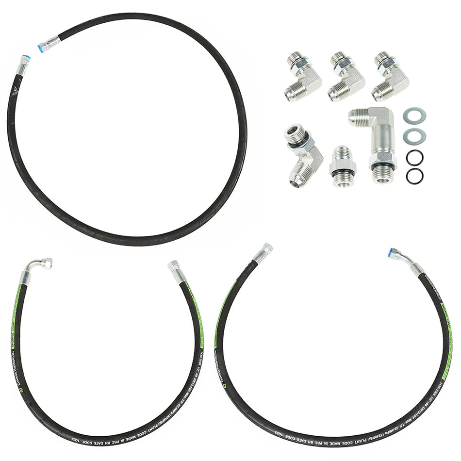 labwork Transmission Lines with Adapters 20835127 20759973 Replacement for 2006-2010 Chevy GMC 6.6l Duramax