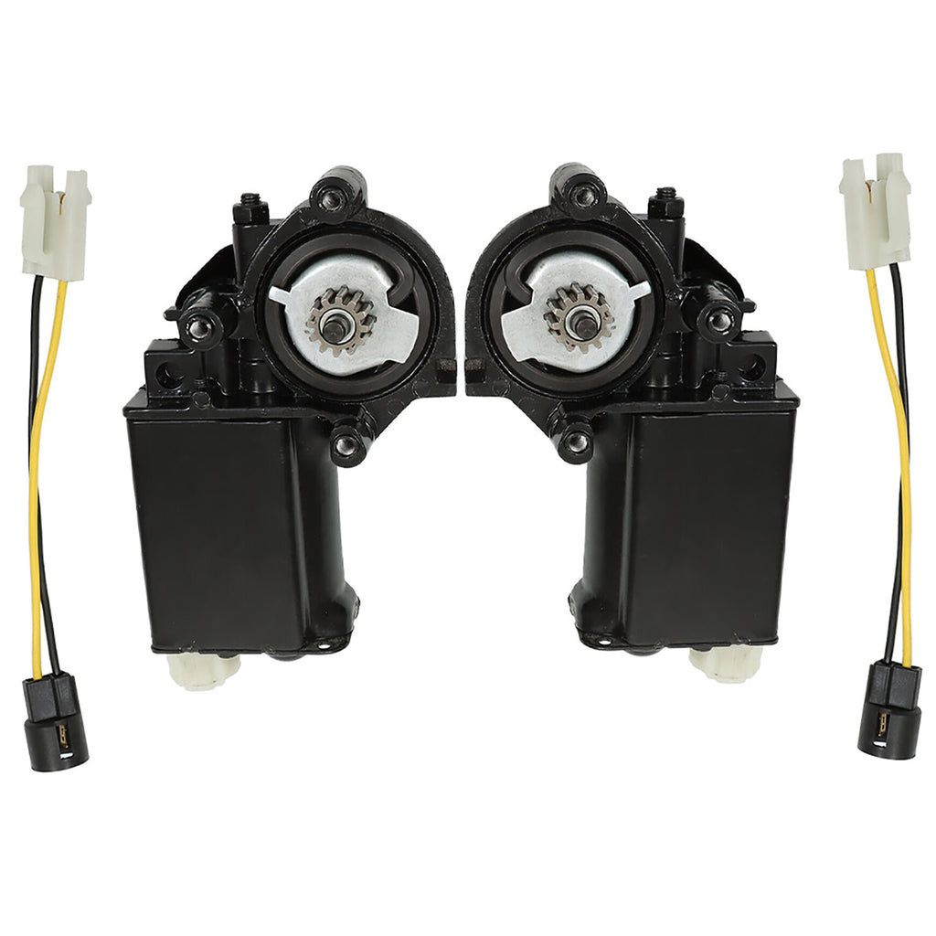 labwork Window Regulator Motor Set 22048629 22048341 Replacement for Buick Cadillac Chevy GMC