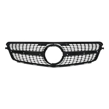 Load image into Gallery viewer, Labwork Front Plastic Grille Bumper For 2008-14 Mercedes Benz W204 Class C250 Silver