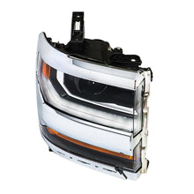 Load image into Gallery viewer, Passenger Headlight For 2011-16 Chevy Silverado 1500 HID/Xenon w/ LED Clear Lens