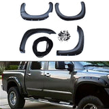 labwork Fender Flares For 2004-2014 Nissan Titan w/Bedside Lockbox Black Matte