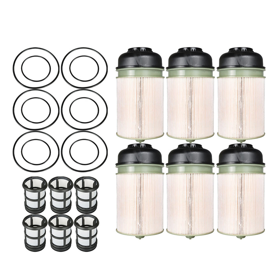 labwork 6 X Fuel Filter PF9908 A4700903151 Replacement for Detroit Diesel Engines DD13 12.8L DD15 14.8L DD16 15.6L Freightliner Sterling Western Star