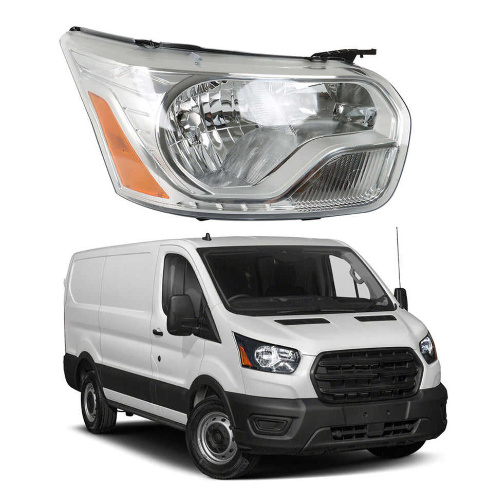 labwork Headlight Assembly Replacement for Ford Transit 150 250 350 2014-2022 Headlights RH Set Passenger Side