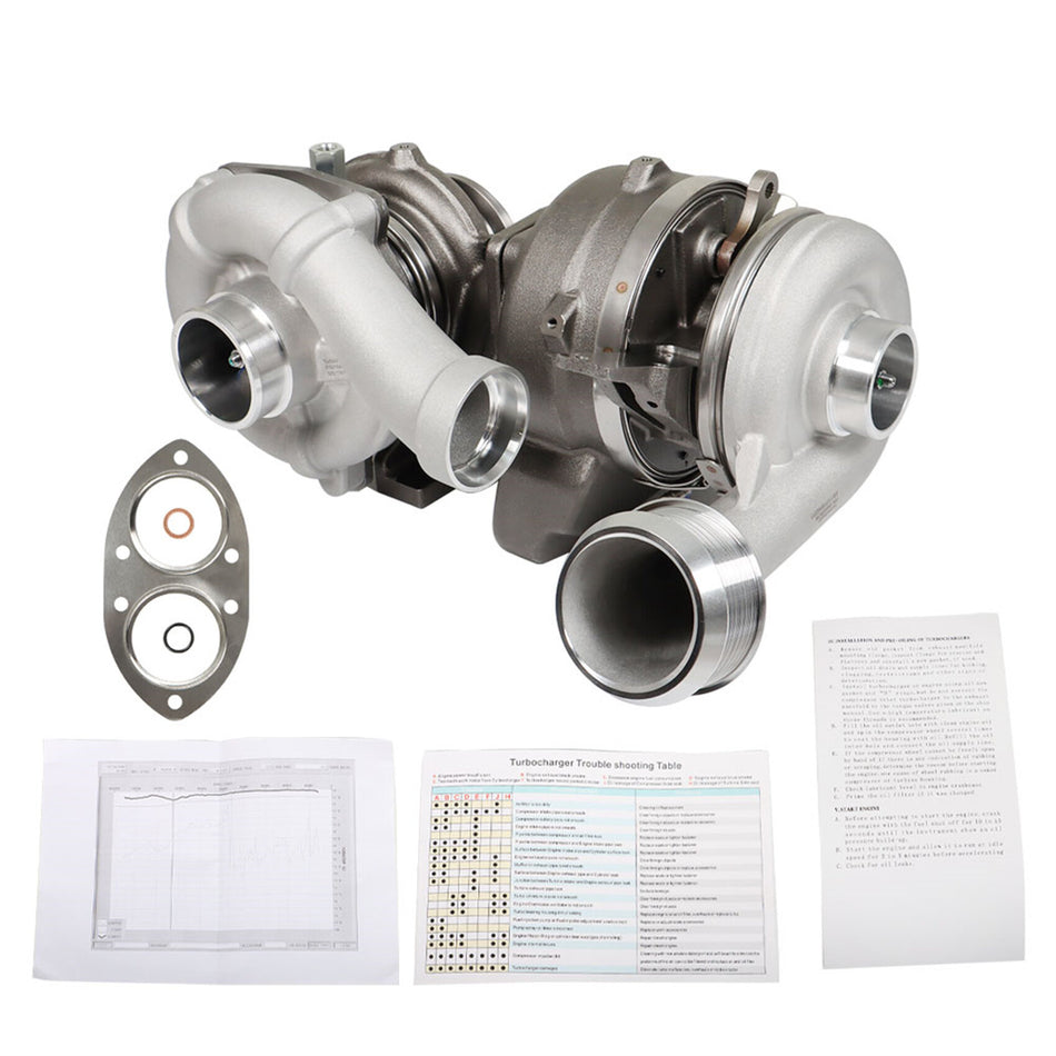 labwork Turbo Turbocharger Replacement for 2008-2010 Ford F250 F350 F450 F550 Super Duty 6.4L 1848300C92