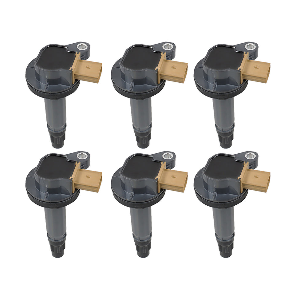 labwork 6pcs Ignition Coil Pack UF646 BL3Z-12029-C Replacement for Ford Explorer F-150 3.5L Flex Lincoln MKT DG-549 C1814