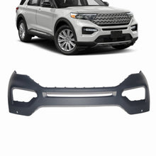 Load image into Gallery viewer, Primed Front Bumper Cover with Parking Sensor Hole Replacement for 2020-2021 Explorer