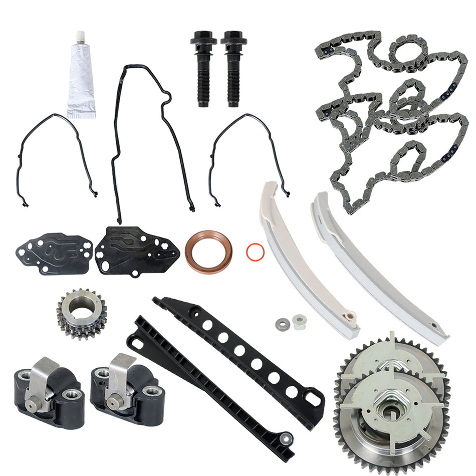 labwork Timing Chain Kit Cam Phasers Replacement for Ford Expedition F150 F250 Navigator 5.4L