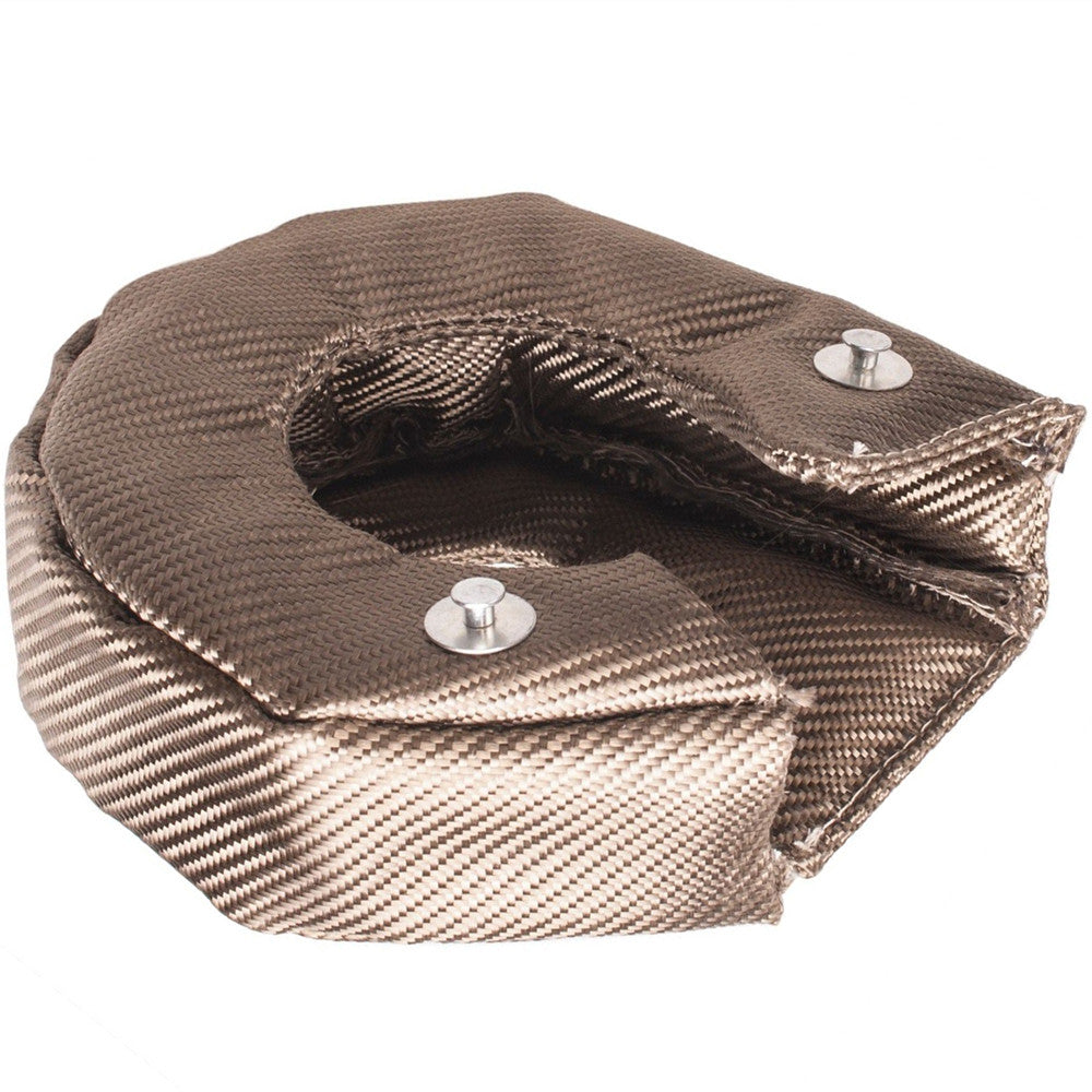 Titanium Fiber Turbo Blanket Heat Shield Barrier Turbocharger Cover Wrap T3