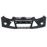 labwork Front Bumper Cover for 2012 13 14 Ford Focus Sedan w/ Tow Hole Primered