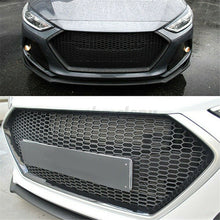 Load image into Gallery viewer, Labwork Front Plastic Grille Bumper For Hyundai Elantra 2017 2018 Black Honeycomb