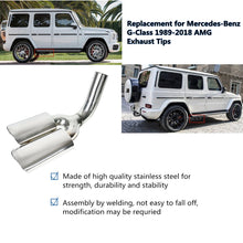 Load image into Gallery viewer, 1 Pair Exhaust Muffler Tip Pipe For Mercedes-Benz G W463 G500 G55 G63 Sport MT Lab Work Auto