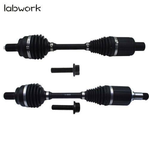 1 Pair Front CV Axle Shafts TCP Fit For 2012-2017 Mercedes C300 C350 & E400 Lab Work Auto