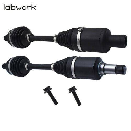 1 Pair Front CV Axle Shafts TCP Fit For 2012-2017 Mercedes C300 C350 & E400 Lab Work Auto