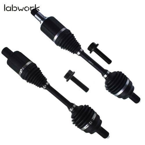 1 Pair Front CV Axle Shafts TCP Fit For 2012-2017 Mercedes C300 C350 & E400 Lab Work Auto