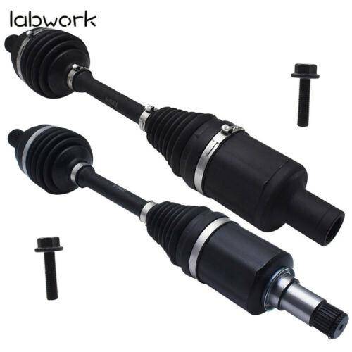 1 Pair Front CV Axle Shafts TCP Fit For 2012-2017 Mercedes C300 C350 & E400 Lab Work Auto