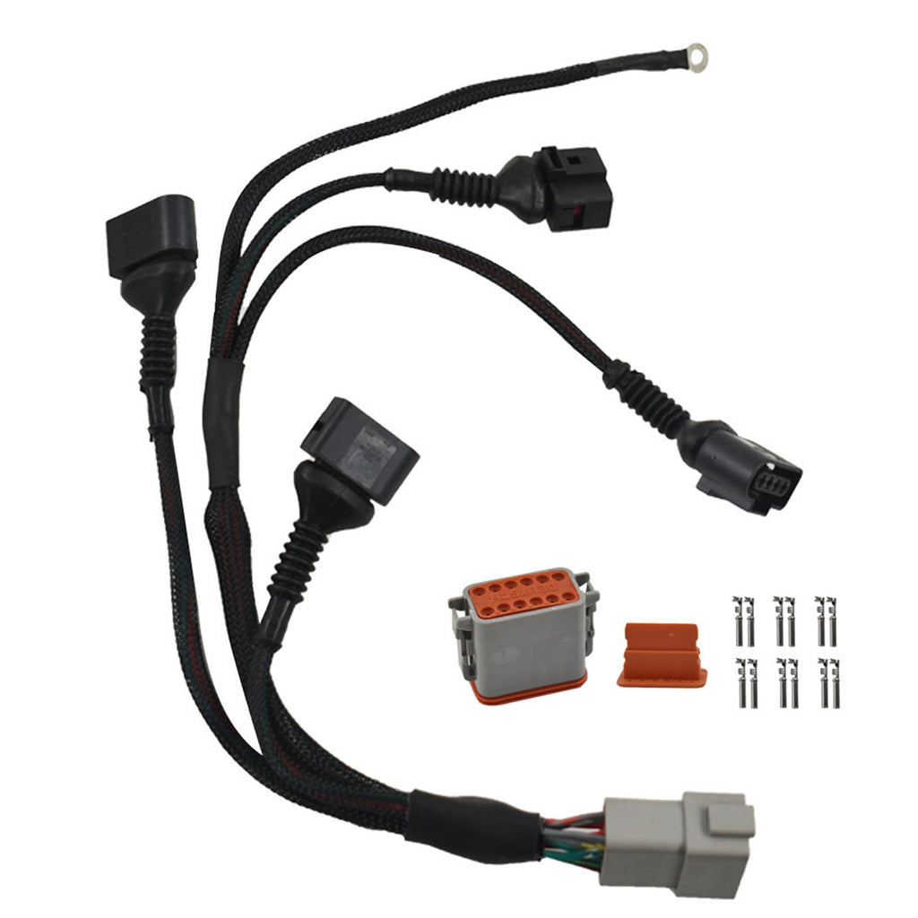 1 x Ignition Coil Wiring Harness For 97-05 Audi VW GTI GLI TT A4 B5 Jetta 1.8T Lab Work Auto