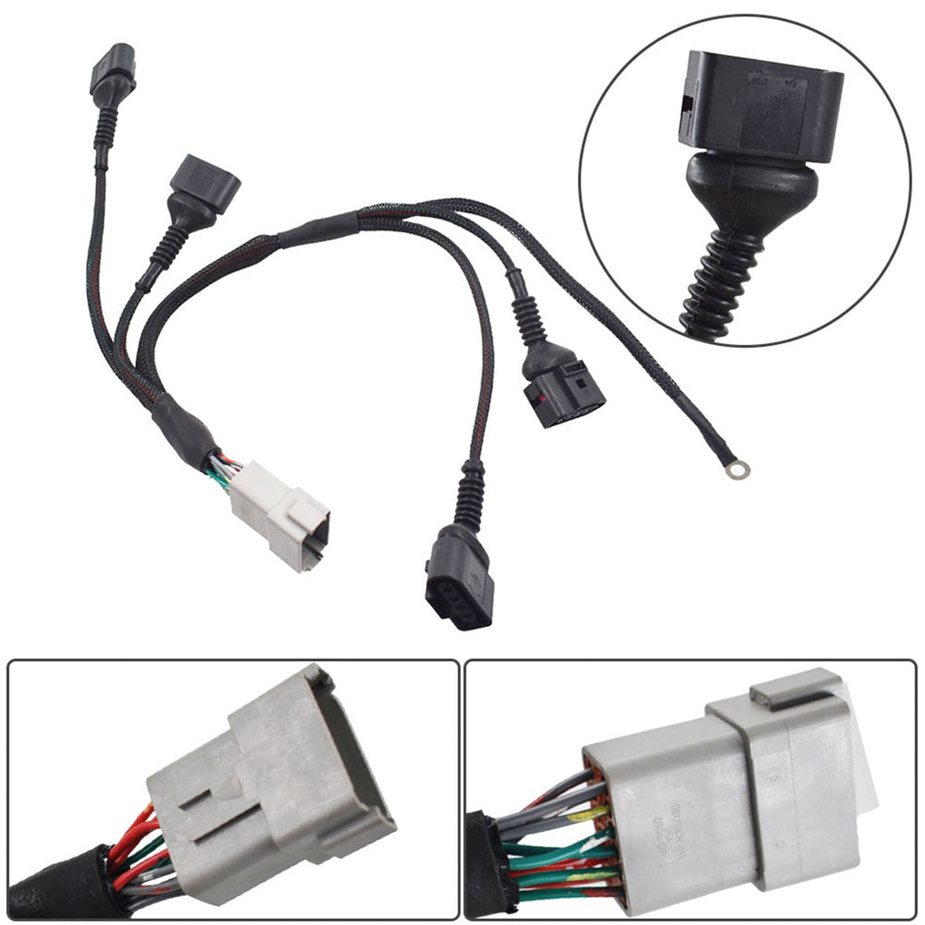 1 x Ignition Coil Wiring Harness For 97-05 Audi VW GTI GLI TT A4 B5 Jetta 1.8T Lab Work Auto