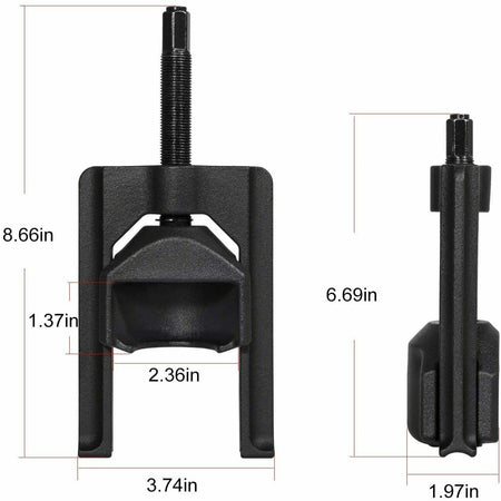 10105 Heavy Duty Universal Joint Puller Press Removal U-Joint Tool for Cars Lab Work Auto