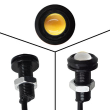 Load image into Gallery viewer, 10PCS Amber Yellow 18MM Eagle Eye 9W LED Fog DRL Reverse Backup Light Car Motor Lab Work Auto