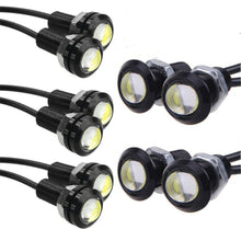 Load image into Gallery viewer, 10PCS Amber Yellow 18MM Eagle Eye 9W LED Fog DRL Reverse Backup Light Car Motor Lab Work Auto