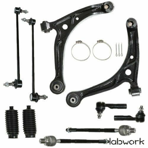 10Pc For 2002-2004 Honda Odyssey Front Lower Control Arm Set & Suspension Kit Lab Work Auto