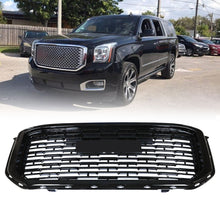 Load image into Gallery viewer, Mesh Hood Upper Grille For 2015-2020 GMC Yukon Denali SLE Sport Black Gloss