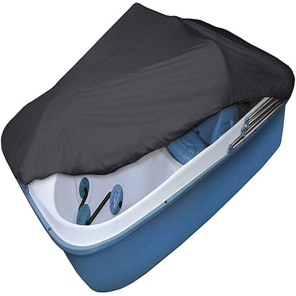 115" L x 80" W 292*203 cmFits 3 or 5 Person Pedal Boat Cover 420D Waterproof Lab Work Auto