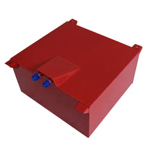 Load image into Gallery viewer, 15 Gallon Aluminum Fuel Cell Gas Tank+Cap+Level Sender+Fuel Line Kit Red Lab Work Auto