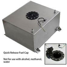 Load image into Gallery viewer, 15 Gallon Polished Aluminum Racing Drift Fuel Cell Tank+Level Sender Lab Work Auto